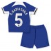 Chelsea Benoit Badiashile #5 Dětské Oblečení Domácí Dres 2023-24 Krátkým Rukávem (+ trenýrky)